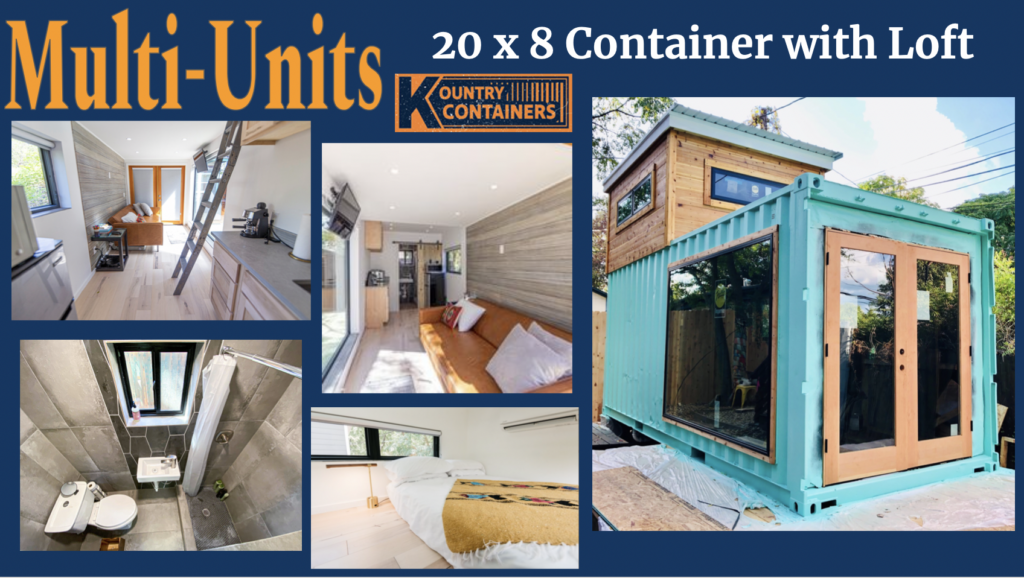 20 x 8 container with loft